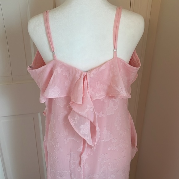 Pink Ruffle Midi Dress from wild fable - Picture 6 of 16